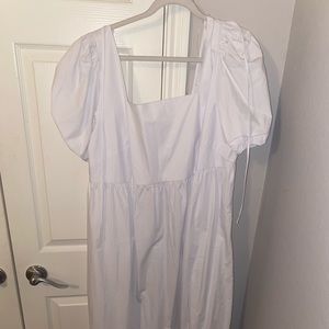 H&M Midi shift dress with tie back.
